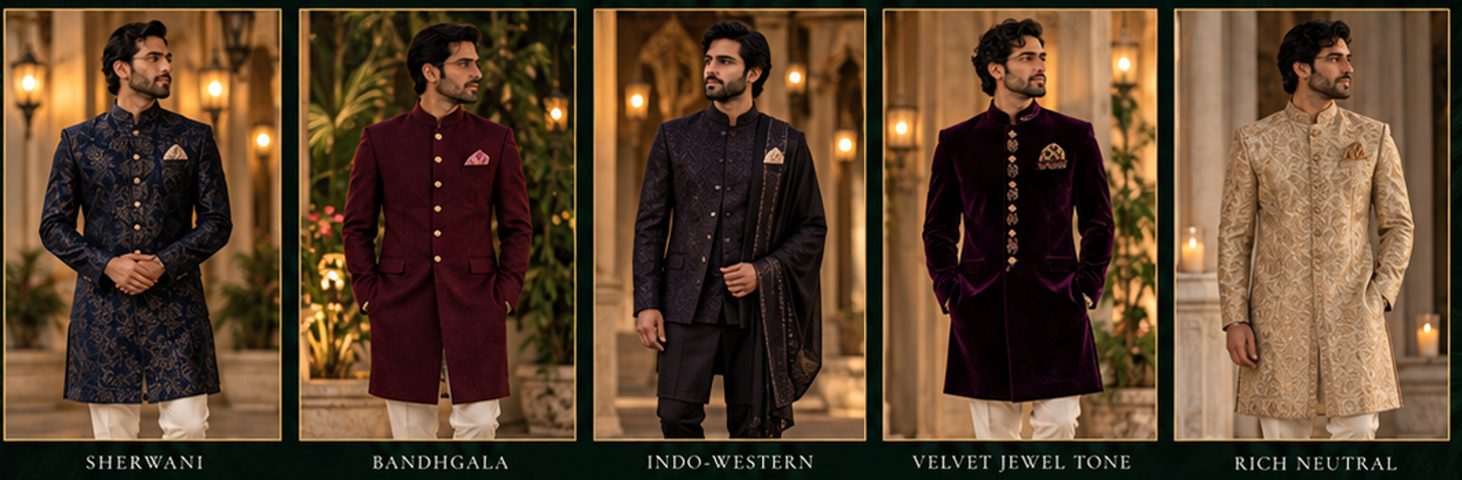 Reception — His Indian looks